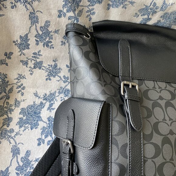 Coach Black Backpack - Picture 10 of 11